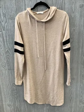 Tunic Long Sleeve By Cherish In Tan, Size: L