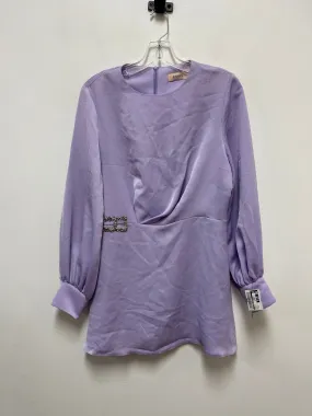 Tunic Long Sleeve By Clothes Mentor In Purple, Size: Xl