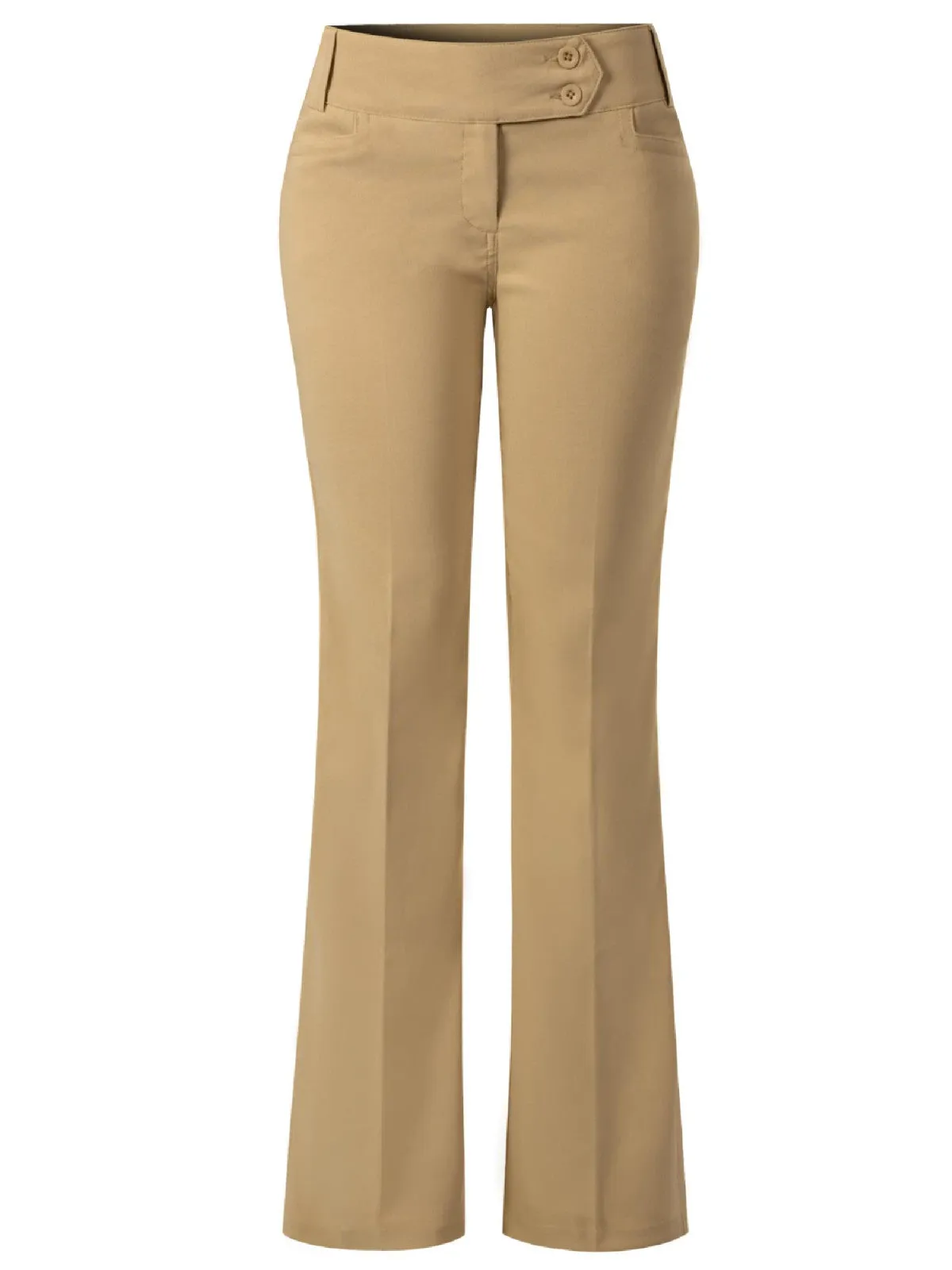 Ultra Stretch Comfy Millennium Bootcut Dress Pants Work Business Office Trousers