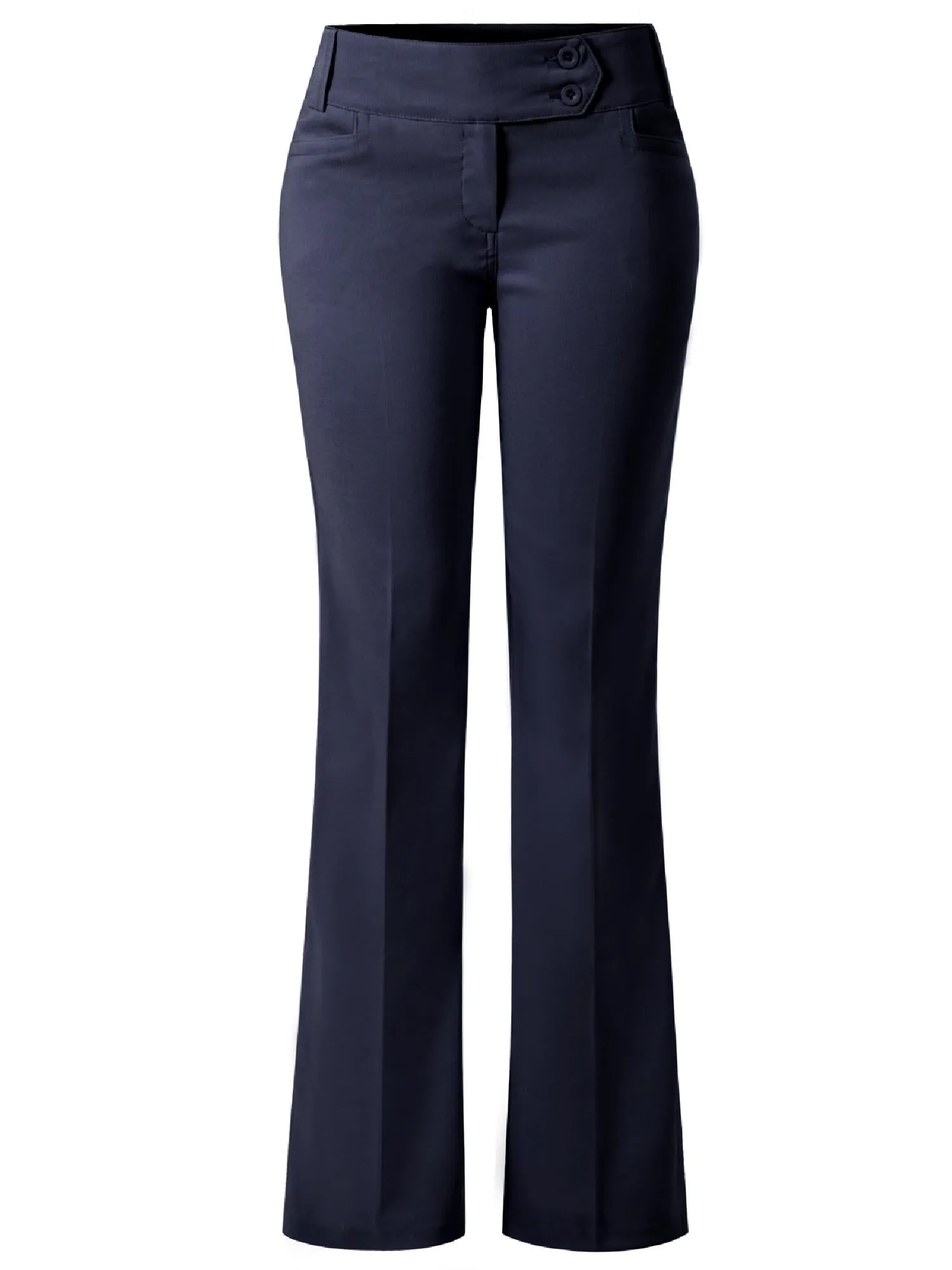 Ultra Stretch Comfy Millennium Bootcut Dress Pants Work Business Office Trousers