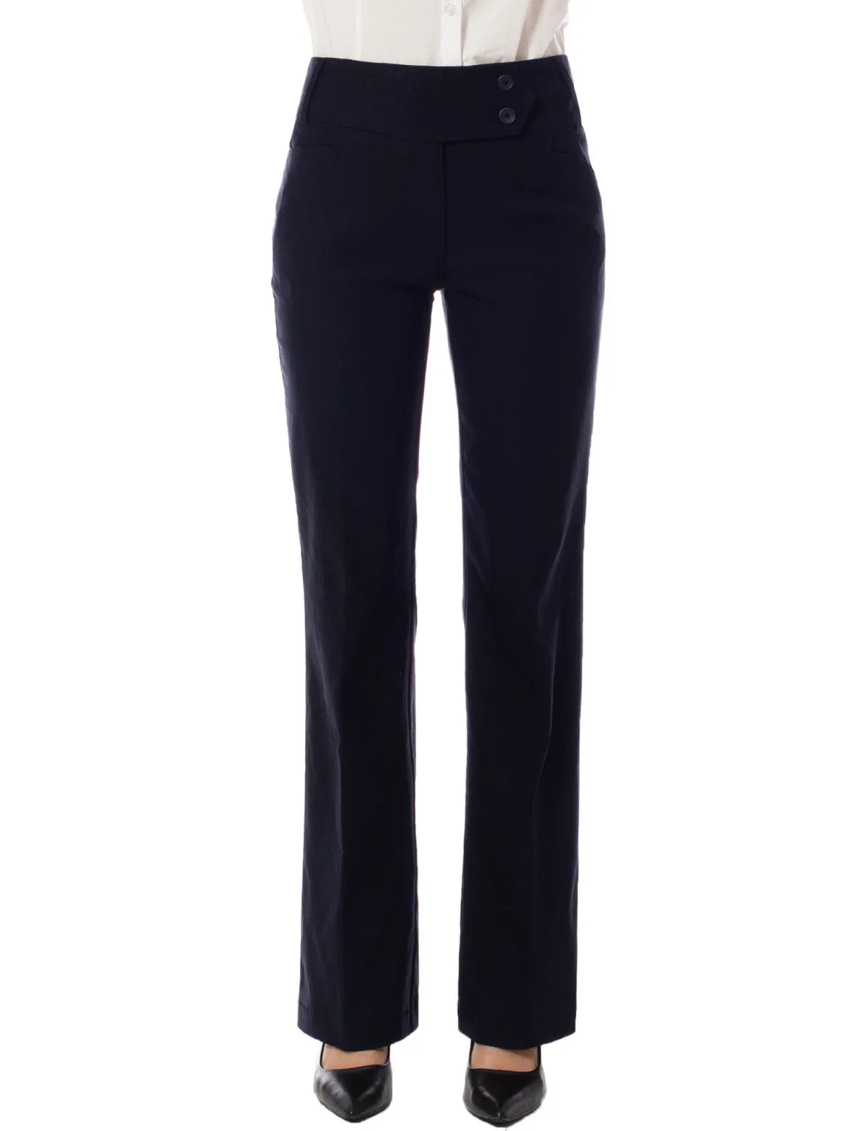 Ultra Stretch Comfy Millennium Bootcut Dress Pants Work Business Office Trousers