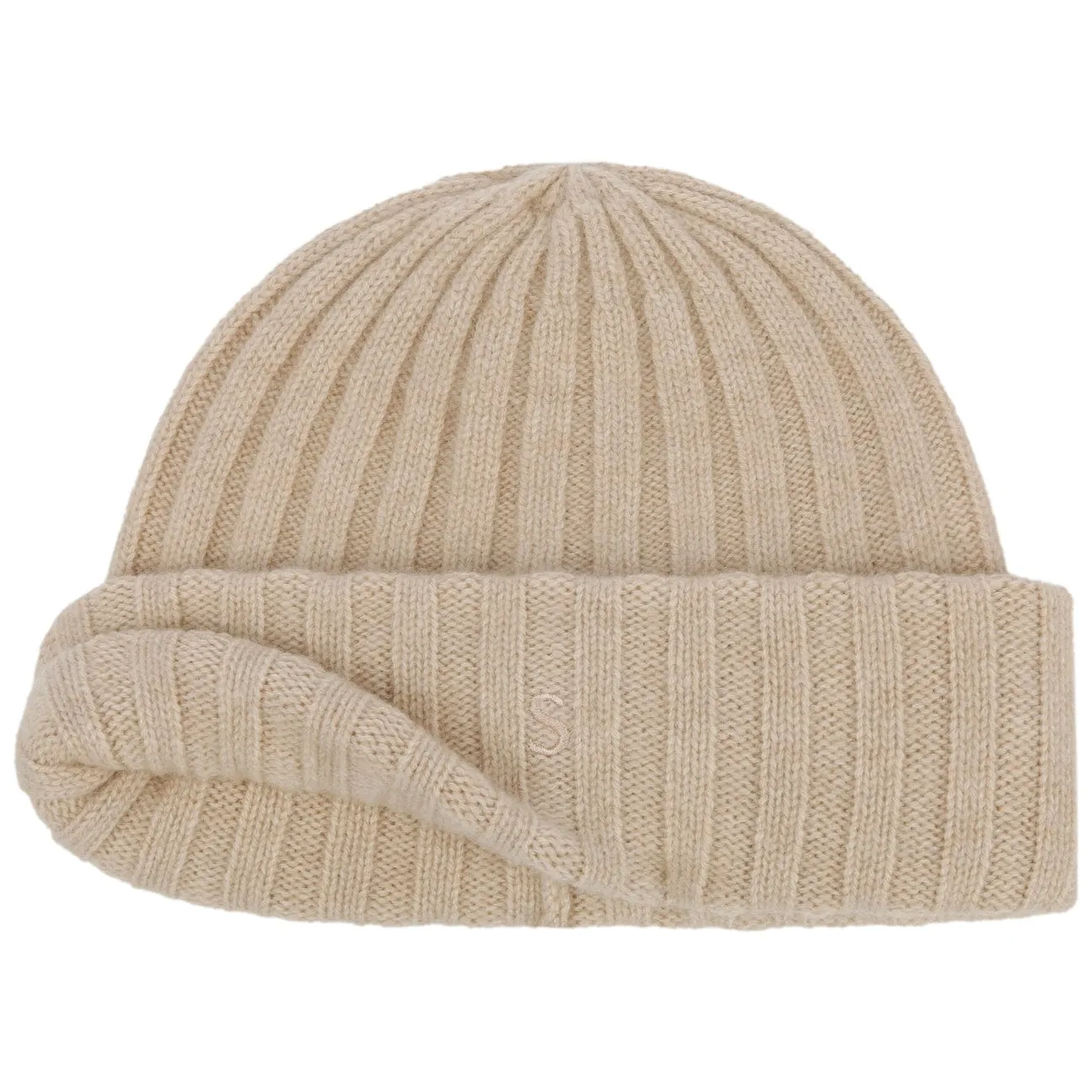 Undyed Cashmere Beanie Hat by Stetson