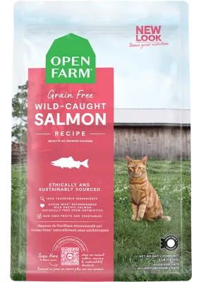 Wild-Caught Salmon Dry Cat Food