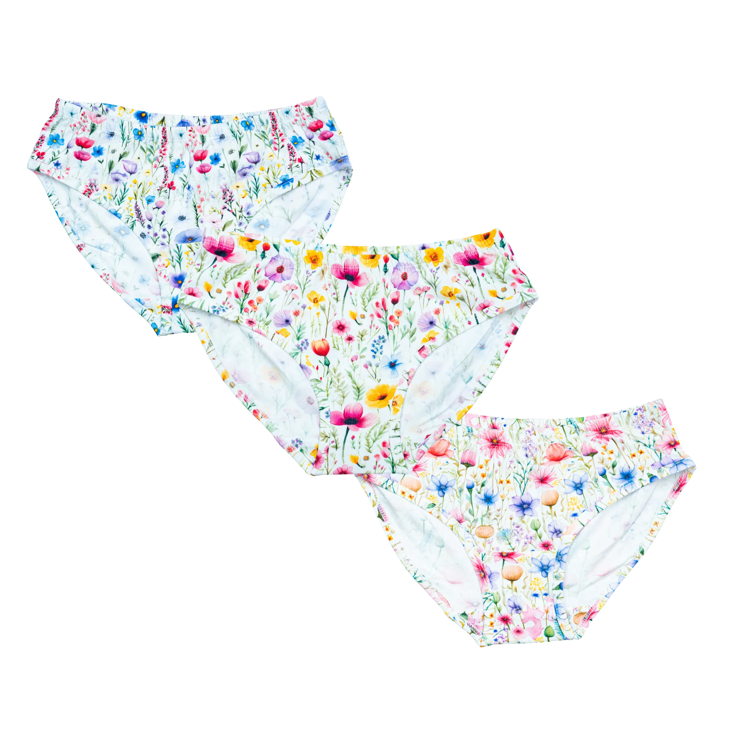 Wildflowers Adults Underwear- 3 Pack