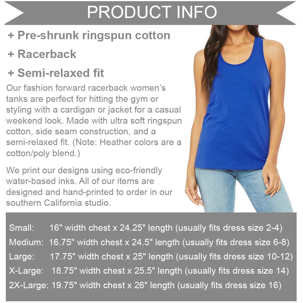 Women's Indoorsy Racerback Tank Top