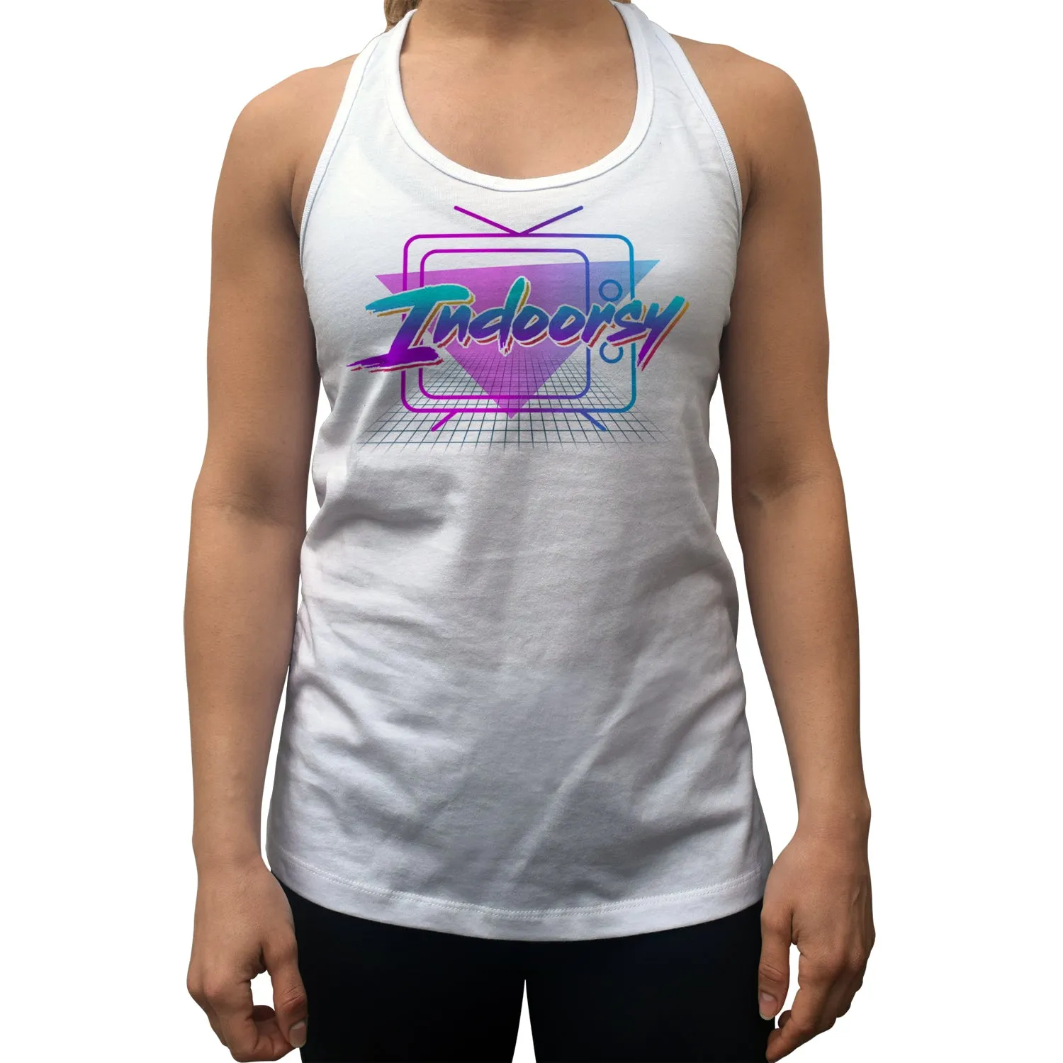 Women's Indoorsy Racerback Tank Top