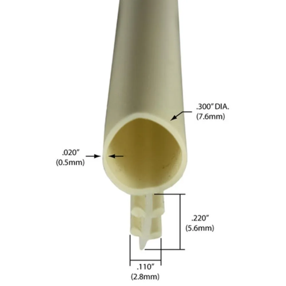 Wood Window Bulb .300" Weatherseal