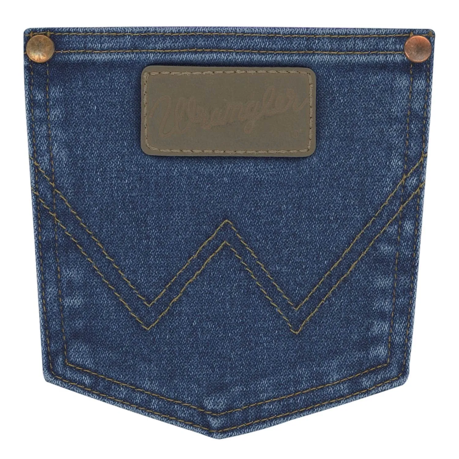 Wrangler Men's Cowboy Cut Original Fit Active Flex Jean Stonewash