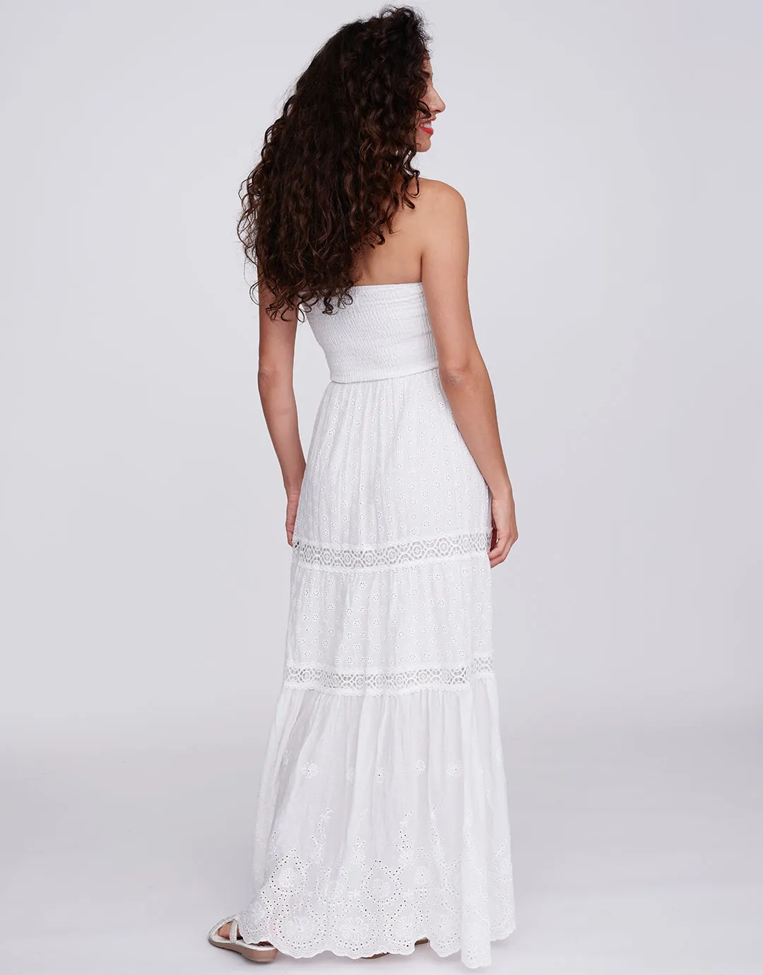 Zahara Maxi Dress - White