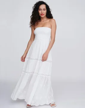 Zahara Maxi Dress - White