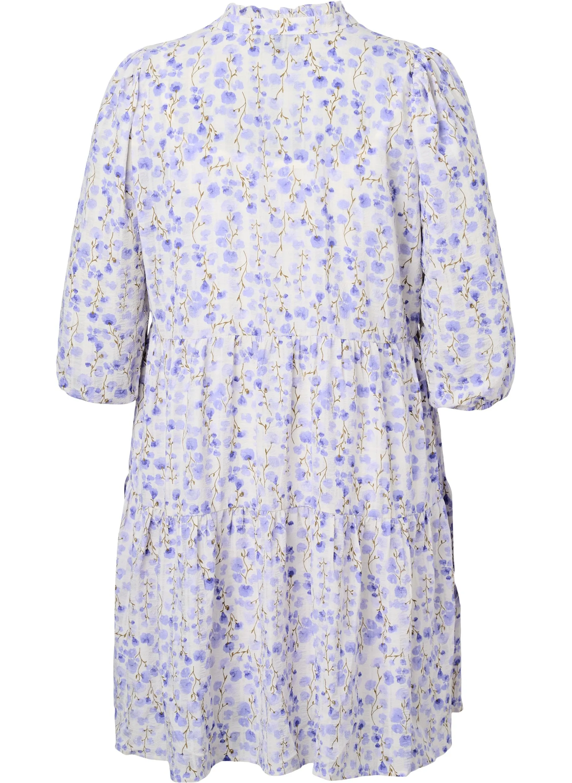 Zizzi Yara Tunic in Purple Floral