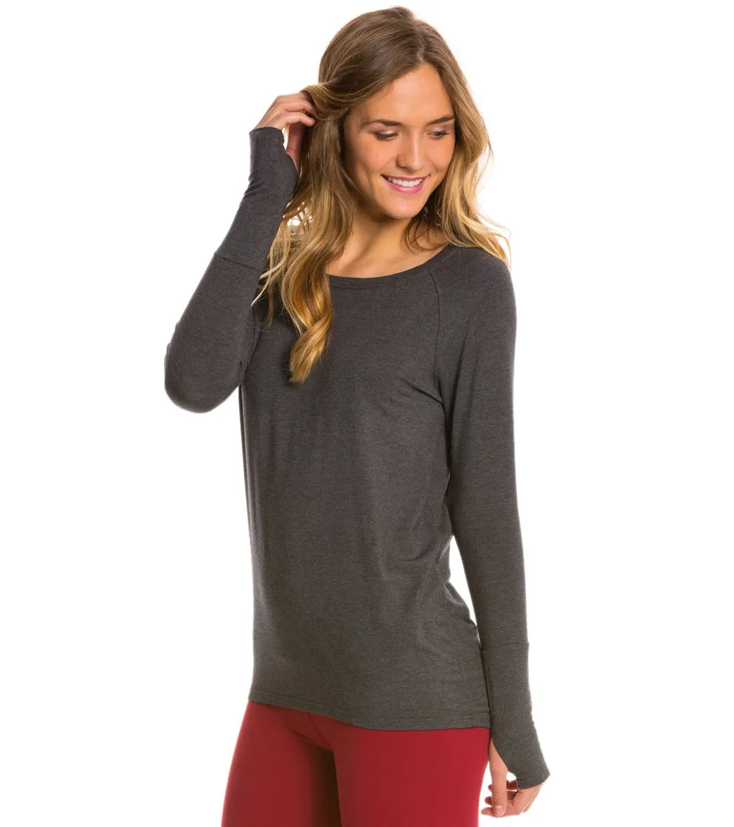 Zobha Harley Heather After Yoga Tunic